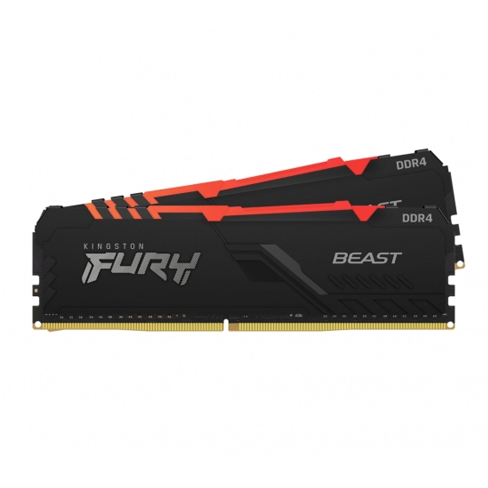Kingston Fury Beast 64GB 3600MHz (2 x 32Gb) DDR4 CL18 DIMM RGB System Memory Kingston Fury Beast 64GB 3600MHz (2 x 32Gb) DDR4 CL18 DIMM RGB System Memory